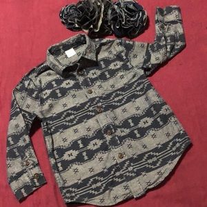 Button Down collared shirt